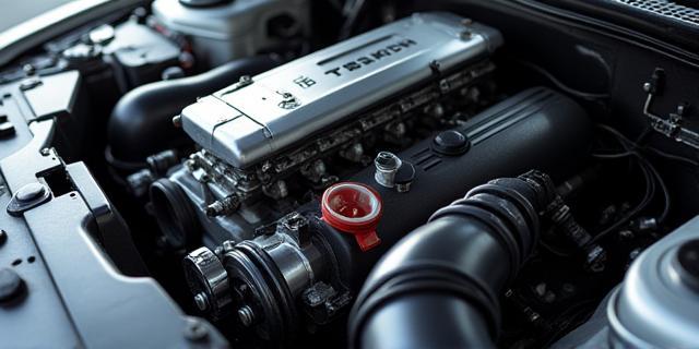Car engine being tuned